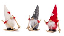 Nikolaus auf Ski 3 sort.