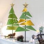 Tree with star 80 cm 2 pc