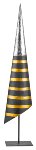 Tree with stripes 4 pc, 61 cm