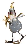 Snowman on ski 4 pc