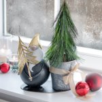 Nikolaus mit Übertopf VE 2