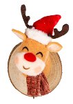 Coat hook deer 14cm 6 pcs.