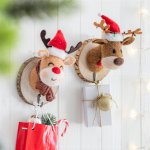 Coat hook deer 14cm 6 pcs.