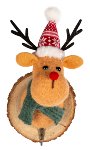 Coat hook deer 14 cm6 pcs.
