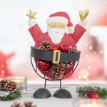 Santa with basket