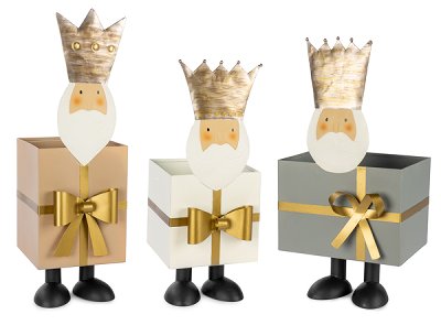 Geschenkbox König 3 sort.