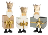 Geschenkbox König 3 sort.