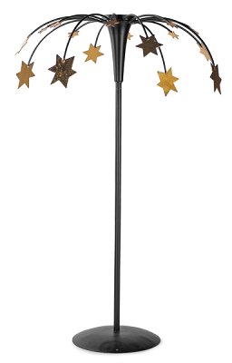 Kerzenhalter mit Sternen