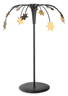 Kerzenhalter mit Sternen