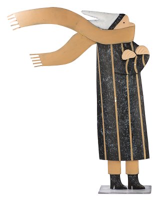 Lady mit Schal