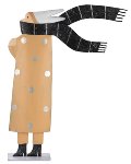 Lady mit Schal