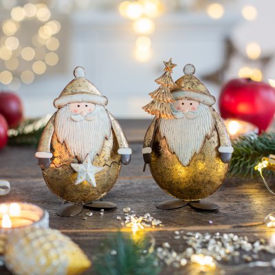 Père Noël avec étoile