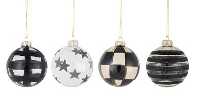 Glas Ball XMAS SET/4