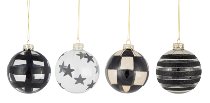 Glas Ball XMAS SET/4