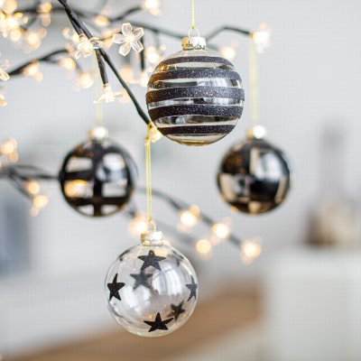 Glas Ball XMAS SET/4