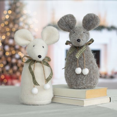 Souris blanc
