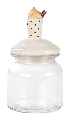 Barattolo con frappé