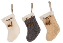 Anhänger Socke 3 sort.