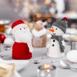 Copriuova pupazzo di neve