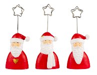 Kartenhalter Santa 3 sort.