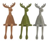 Renne marron/gris/vert ass par 3