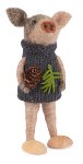 Schwein mit Pullover