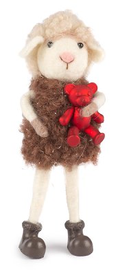 Schaf mit Teddy