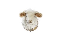 wood hook sheep 16 cm 6 pcs.