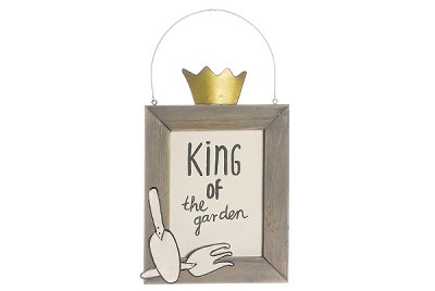 Signer King of the garden