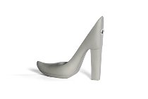 Garderobenhaken Pumps grau