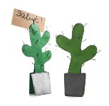 pinza cactus 2 ass. 17 cm; 12 pz.