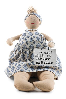 Kantensitzer Lady "im Alter kriecht..."