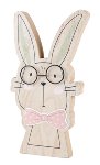 lapin avec des lunettes 26 cm 6 pcs.