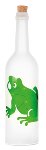 bottle with frog with LED 30 cm 12 pcs.
