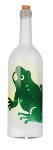 bottle with frog with LED/Sound 34 cm 6 pcs.