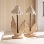 Wooden flower