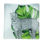 plate leopard 10 x 10 cm 12 pcs.