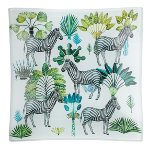 plate Zebra 15 x 15 cm 12 pcs.