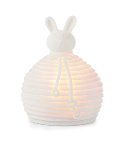 rabbit white fiberglass 15 cm wit LED 3 pcs.