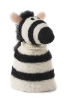 Eggwarmer zebra 12 pcs. 10 cm