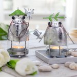 tealight holder frog 14 cm 6 pcs.