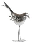 bird silver 32 cm 4 pcs.