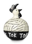 Chicken black "TokTok Tok" 9 cm 6pcs
