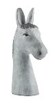 donkey head grey 37 cm 2 pcs.