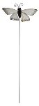 farfalla stick 30x18cm + 70 cm stick; 2 pz.