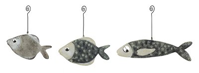 Anhänger Fisch 3 sort.