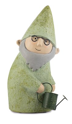 gnome with watering can 30 cm 2 pcs.