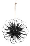 Anhänger Blume schwarz