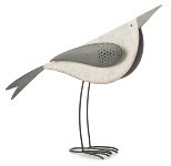 oiseau gris 26 cm 4 pcs.