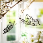 Anhänger Schmetterling schwarz